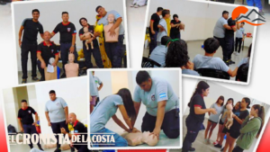 Capacitación en primeros auxilios en Carpintería: bomberos formaron a estudiantes en RCP y emergencias