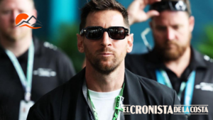 Messi revolucionó el paddock del GP de Miami y se robó todas las miradas en la Fórmula 1