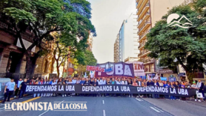 Masiva Marcha Federal Universitaria en todo el país contra el ajuste de Milei a la educación pública