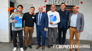 Ciudad de La Punta: dos familias avanzan hacia la escritura definitiva de sus viviendas