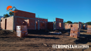 Avanza la construcción de viviendas en Villa de Merlo: las obras superan el 30% en barrio Rosedal
