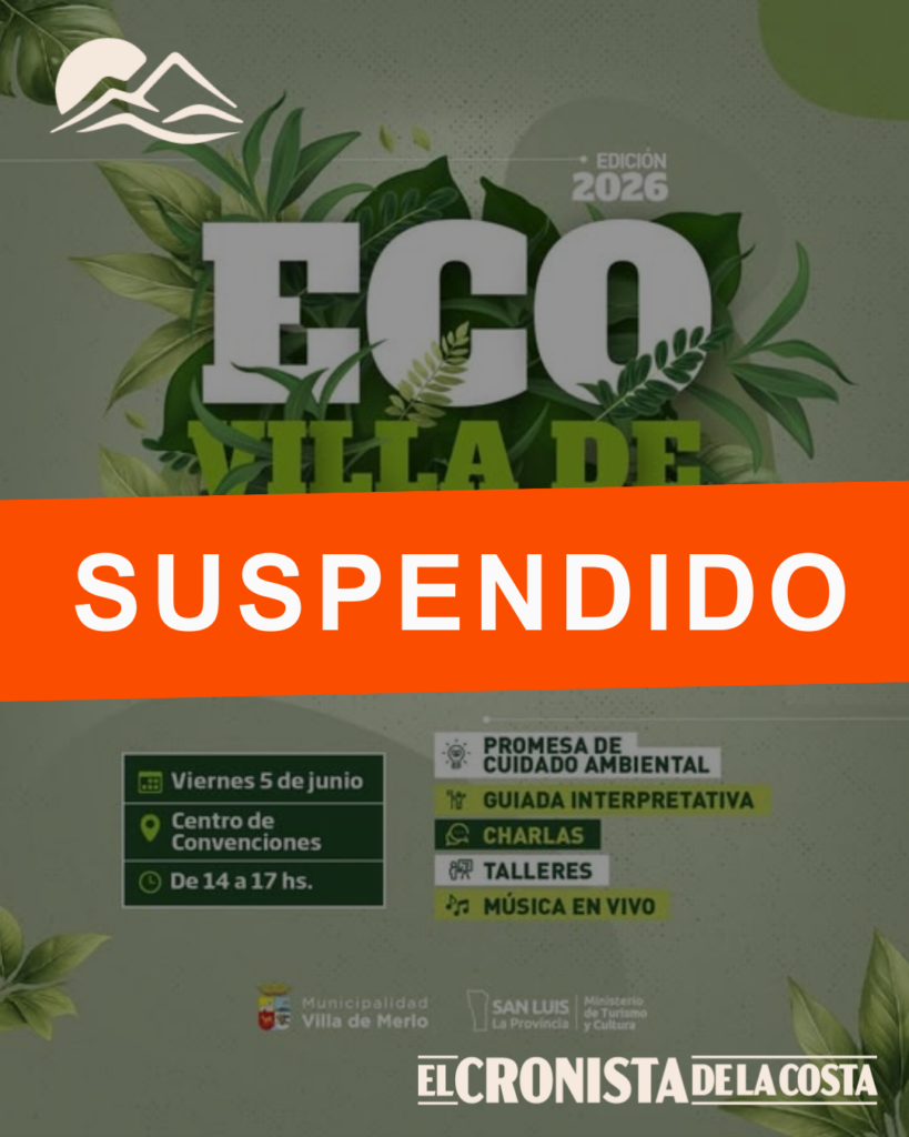 Suspendieron la Eco Villa de Merlo por las condiciones climáticas previstas para este viernes