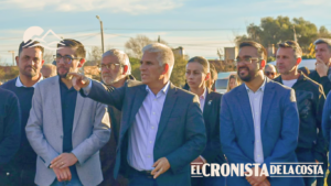 Histórico: Poggi y Álvarez Pinto anunciaron una obra de $10 mil millones para transformar el ingreso a Villa de Merlo