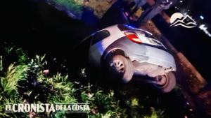 Villa Mercedes: un automovilista cayó a un canal de riego y fue trasladado al Policlínico Regional