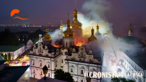 Rusia lanzó un ataque masivo sobre Ucrania y dañó un histórico monasterio de Kiev protegido por la UNESCO