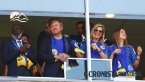La reina Máxima celebró con los jugadores de Curazao tras un empate histórico en el Mundial 2026