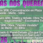 A 11 años del primer Ni Una Menos, Merlo volverá a marchar contra la violencia de género