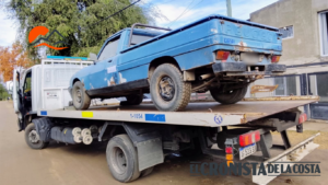 Villa de Merlo: allanaron una vivienda por una causa de amenazas de Córdoba y secuestraron una camioneta, un machete y marihuana
