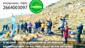 Carpintería conmemorará el Día de la Afirmación de los Derechos Argentinos sobre Malvinas