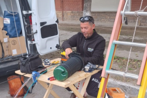 Un corte de fibra óptica afecta la conectividad en Santa Rosa del Conlara