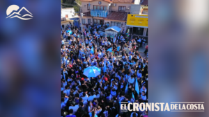 Merlo se vistió de celeste y blanco: una Plaza Sobremonte colmada celebró la heroica clasificación de Argentina