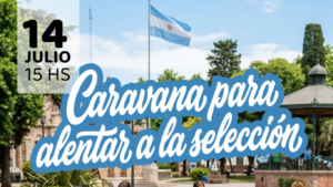Cortaderas organiza una bicicleteada para alentar a la Selección antes de la semifinal del Mundial