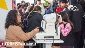 Más de 100 chicos recibieron anteojos gratuitos en la primera jornada del programa «Ver para Ser Libres» en Villa de Merlo