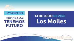 Los Molles ya tiene a las cuatro familias sorteadas para las viviendas de barrio del programa «Tenemos Futuro»