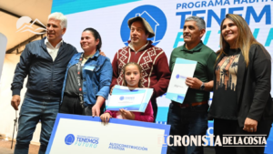 Tenemos Futuro: 81 familias de San Luis comienzan a construir sus viviendas con asistencia del Estado