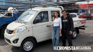 Cortaderas incorporó un nuevo vehículo 0 km para reforzar los servicios municipales