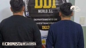 Villa de Merlo: demoraron a dos hombres y secuestraron un auto por dos hurtos investigados en San Luis y Naschel