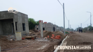 Merlo: avanzan las terminaciones de las 40 viviendas que la Provincia construye en El Rosedal y Los Troncos