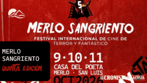 Merlo Sangriento: el festival de cine fantástico y terror vuelve a la Casa del Poeta